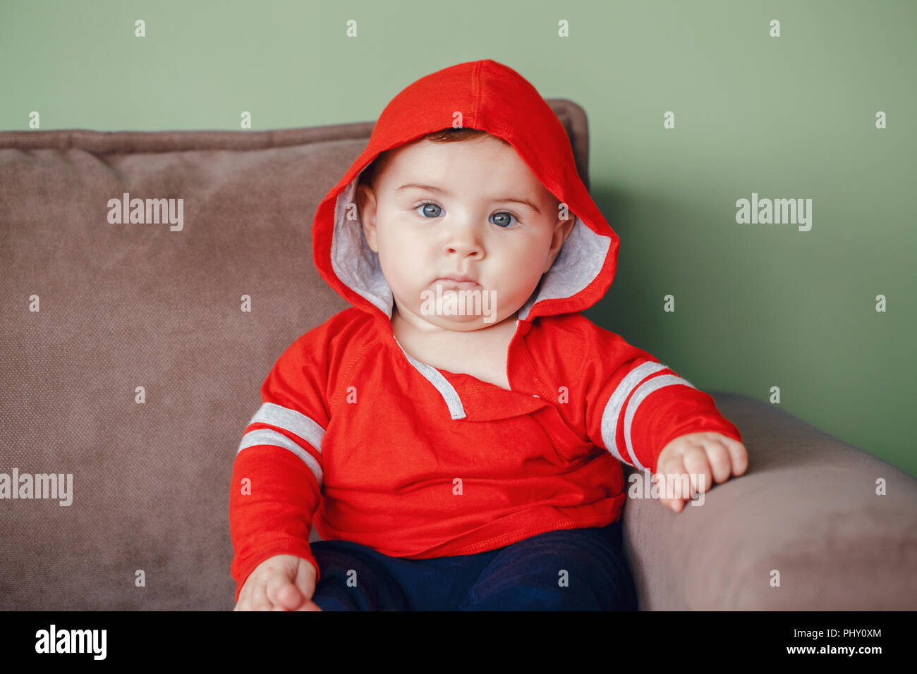 baby red tracksuit