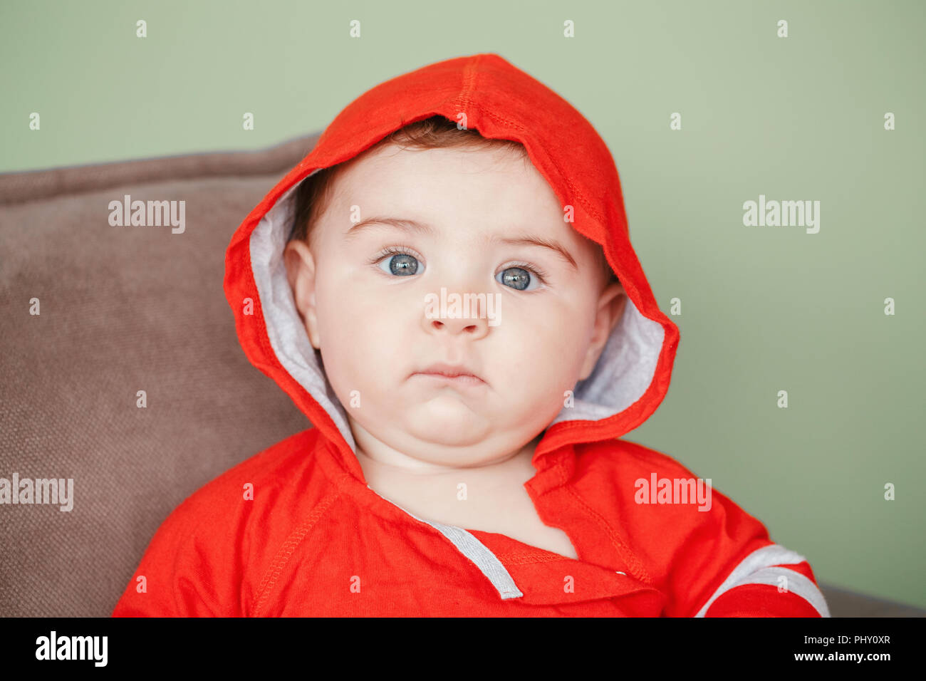 cute boy in blue hoodie