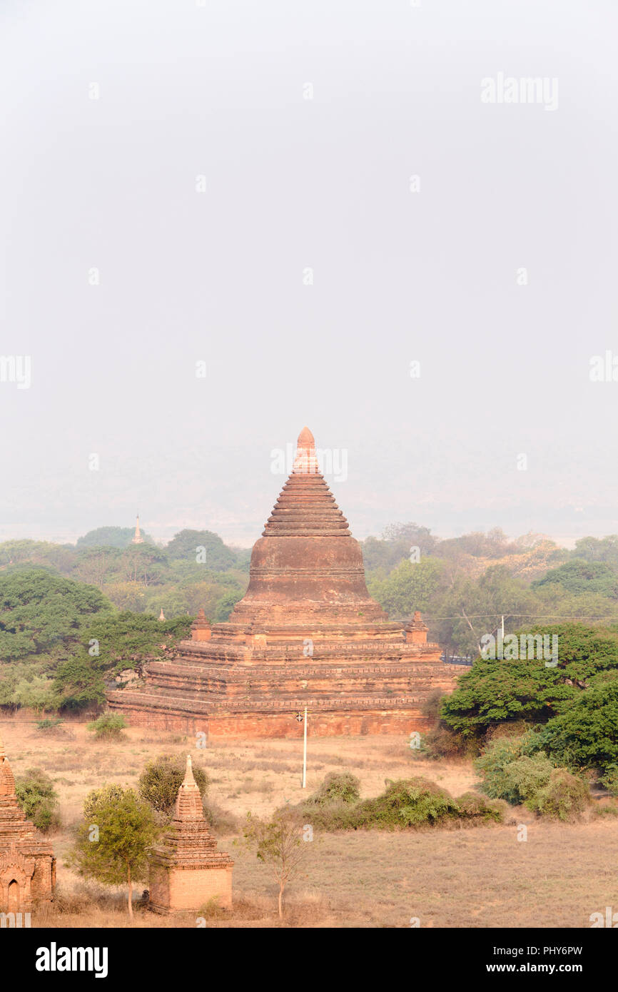 Buledi temple, Bagan, Burma Stock Photo