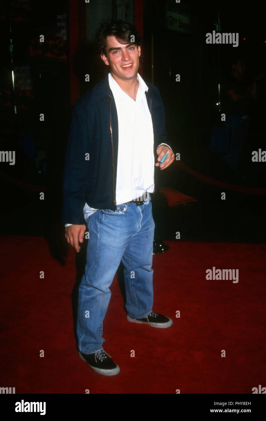 HOLLYWOOD, CA - SEPTEMBER 8: Actor Rodney Harvey attends the premiere of New Line Cinema's 'Where The Day Takes You' on September 8, 1992 at Mann's Chinese Theatre in Hollywood, California. Photo by Barry King/Alamy Stock Photo Stock Photo
