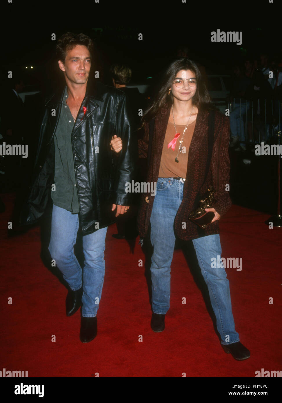 HOLLYWOOD, CA - SEPTEMBER 8: (L-R) Actor Cameron Dye and actress Laura ...