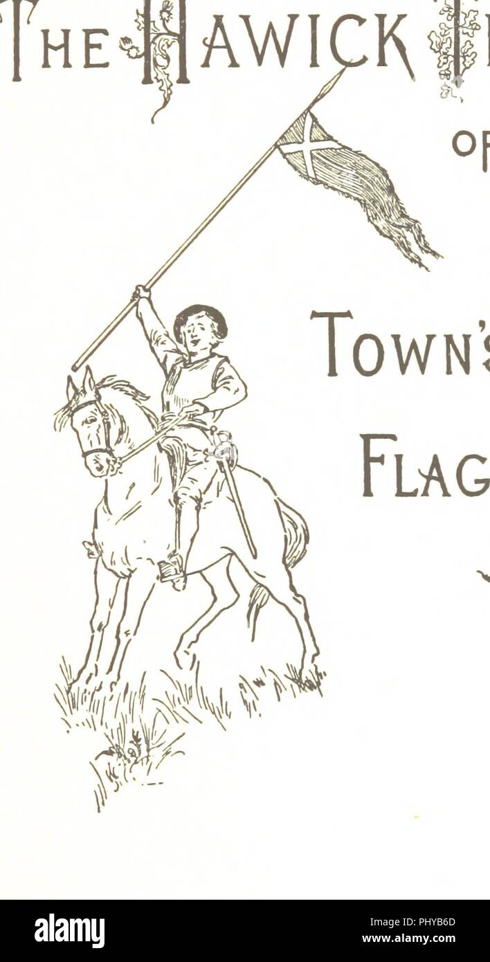 Image from page 17 of 'The Hawick Tradition of 1514 the town's common 