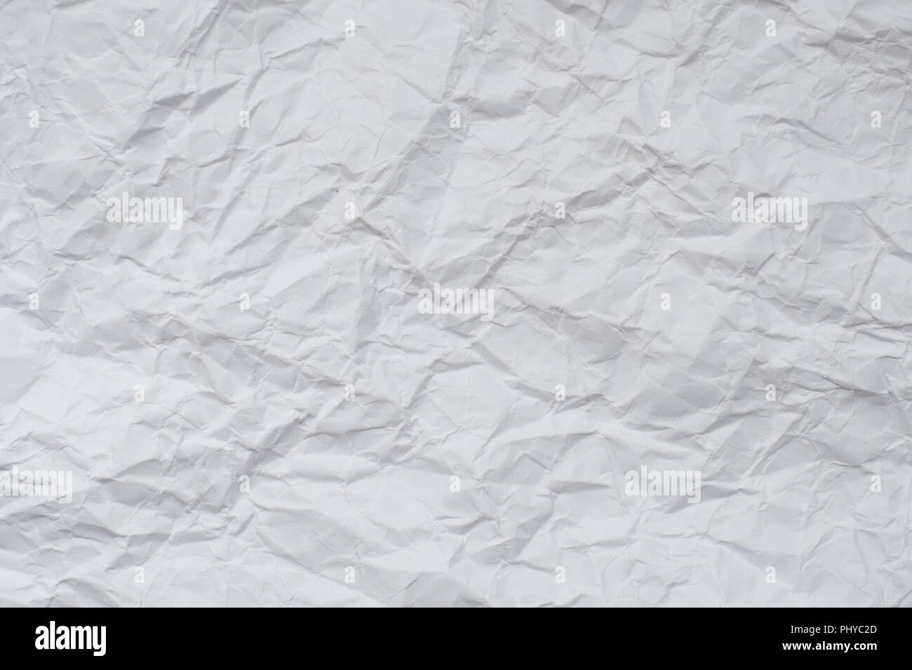 Paper texture. White crumpled paper background. Stock Photo