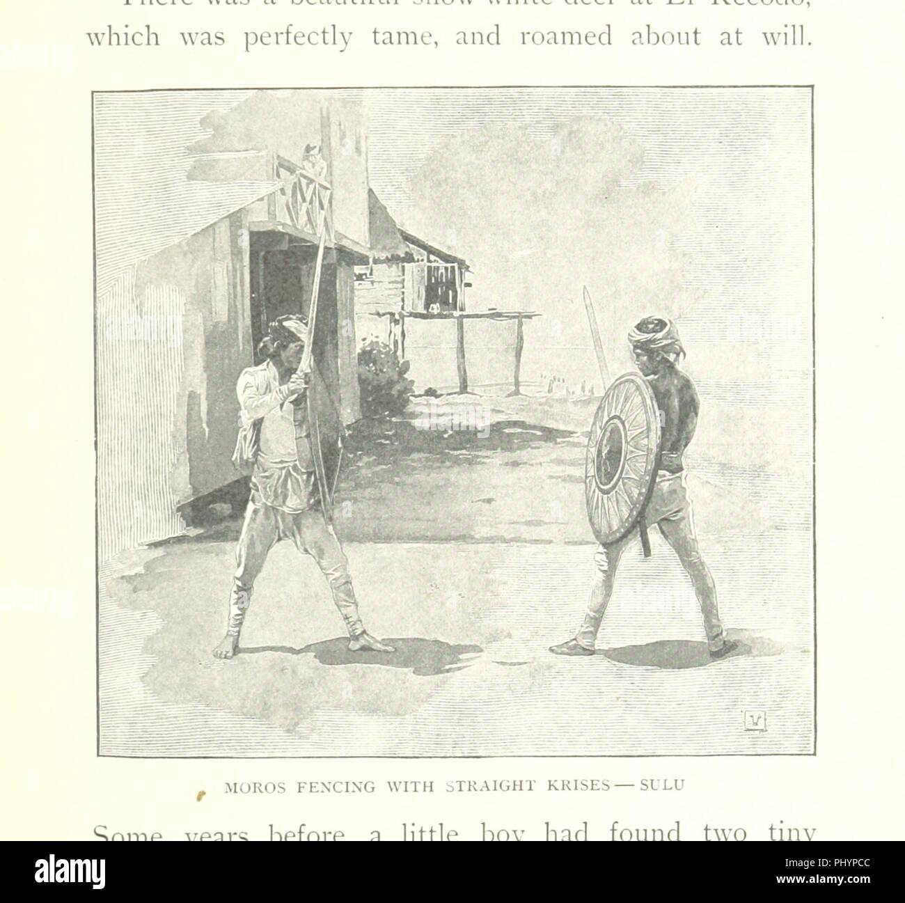 Image  from page 187 of 'The Philippine Islands and their people a record of personal observation and experience, with a short summary of the more important facts in the history of the archipelago. [With illustrations.]' by 0079. Stock Photo