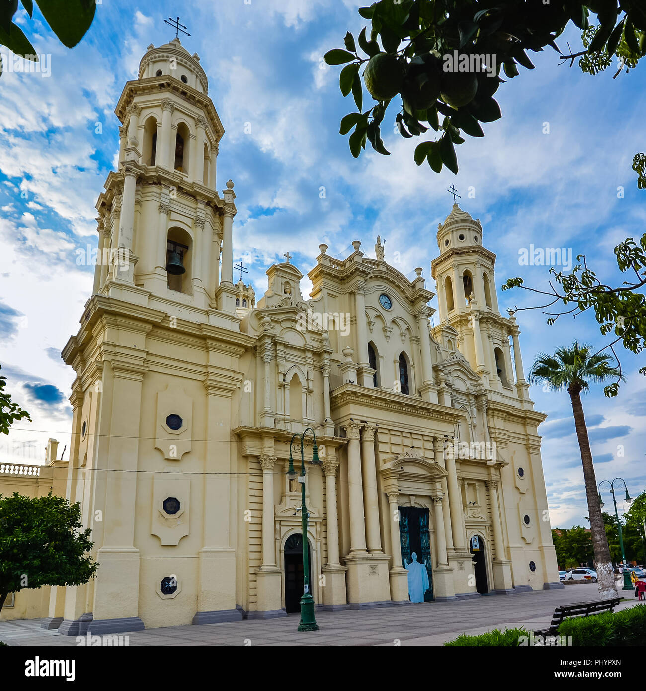 Assumption Cathedral - Hermosillo, Sonora, Mexico Stock Photo