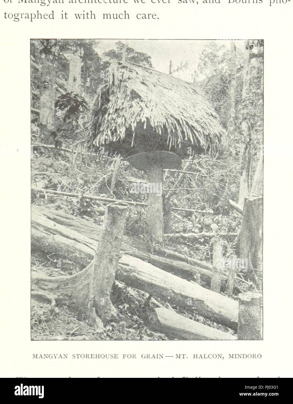 Image  from page 437 of 'The Philippine Islands and their people a record of personal observation and experience, with a short summary of the more important facts in the history of the archipelago. [With illustrations.]' by 0010. Stock Photo