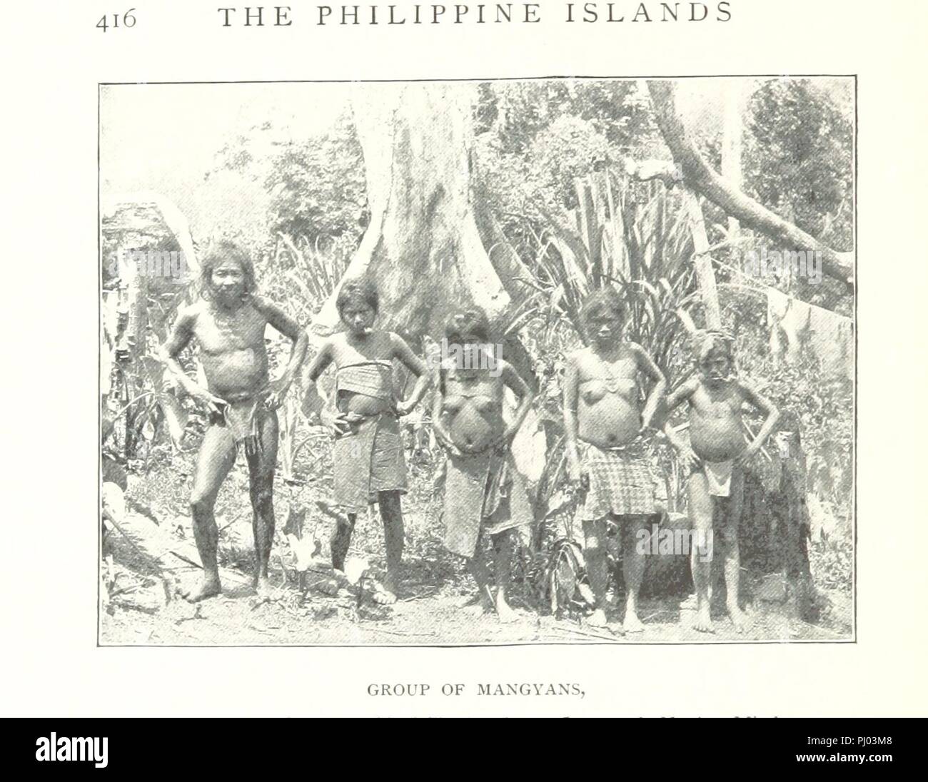 Image  from page 444 of 'The Philippine Islands and their people a record of personal observation and experience, with a short summary of the more important facts in the history of the archipelago. [With illustrations.]' by 0017. Stock Photo