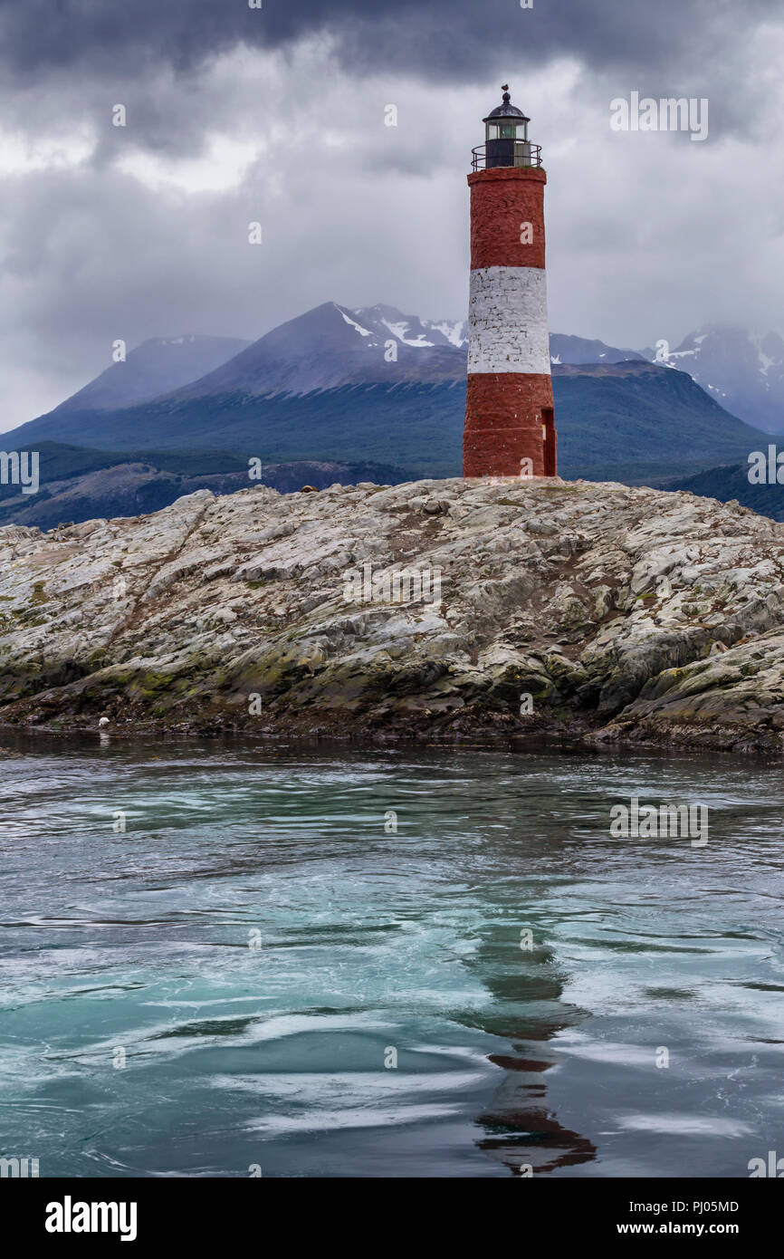Beagle channel, Tierra del Fuego National park, Tierra del Fuego, Antartida e Islas del Atlantico Sur, Argentina Stock Photo