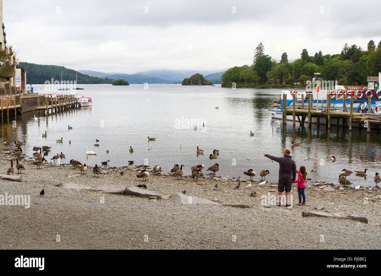 BOWNESS ON WINDERMERE, CUMBRIA Stock Photo Alamy