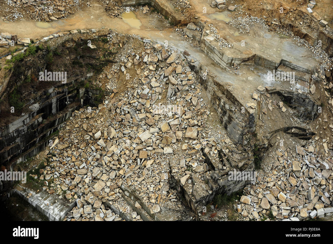 business, industry, raw materials, deposit, detail, work, mining, opencast, opencast, job, work