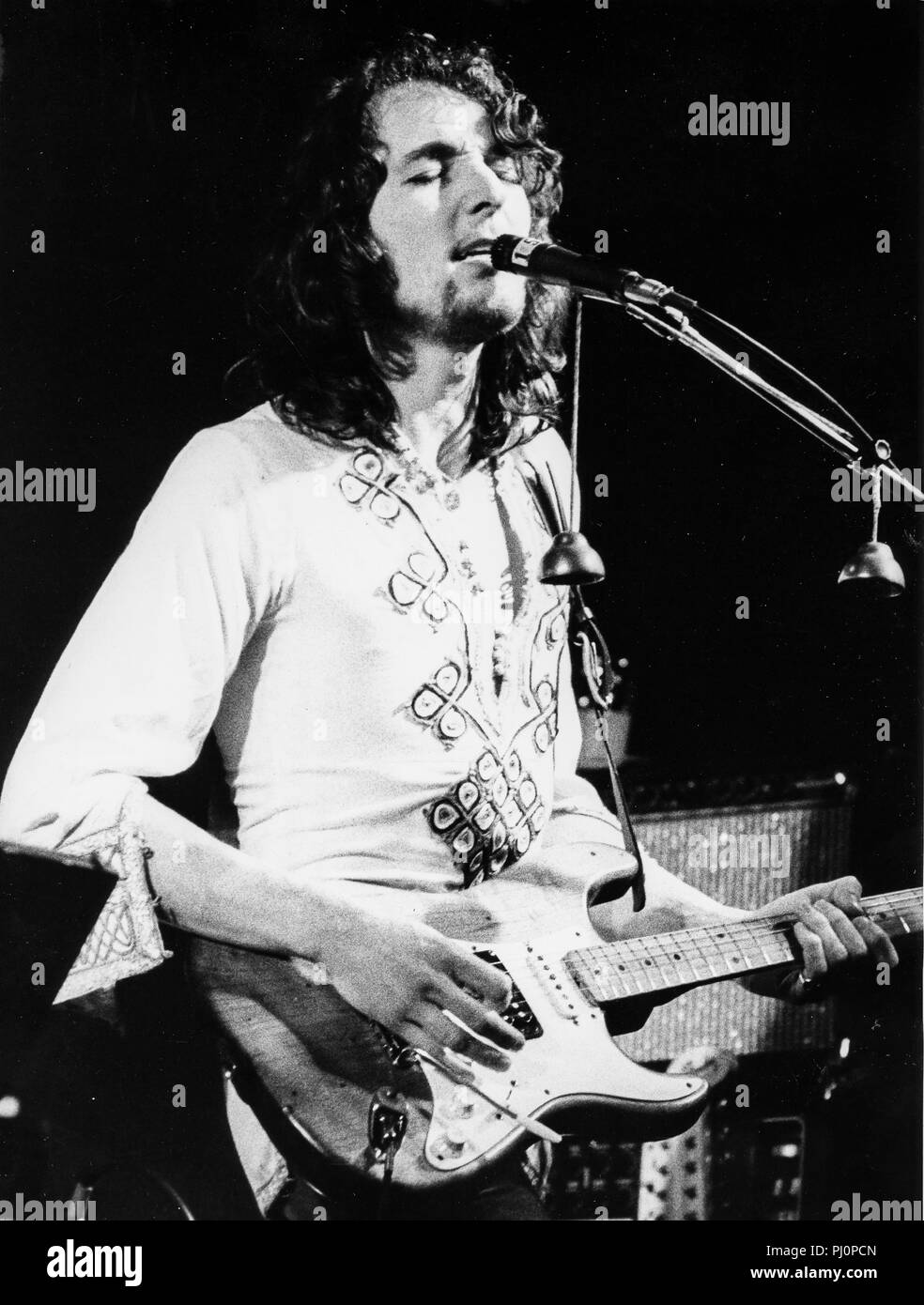 roger hodgson, supertramp, hammersmith odeon, london 1975 Stock Photo