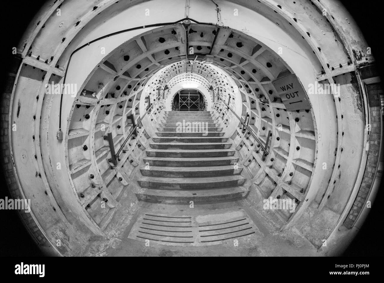 Clapham Tunnels, Hidden London Tour Stock Photo Alamy