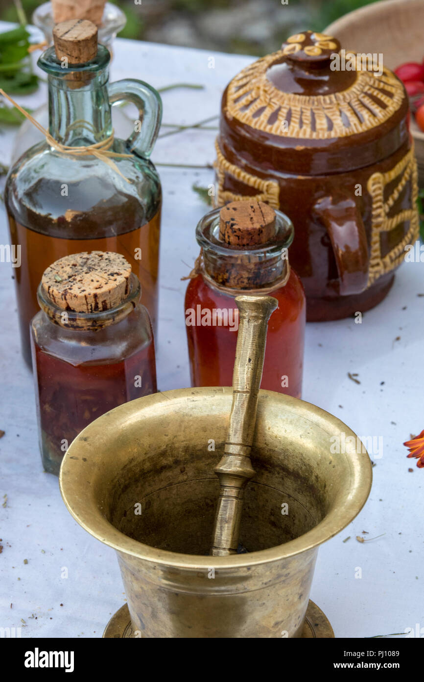 Lotions and potions hires stock photography and images Alamy