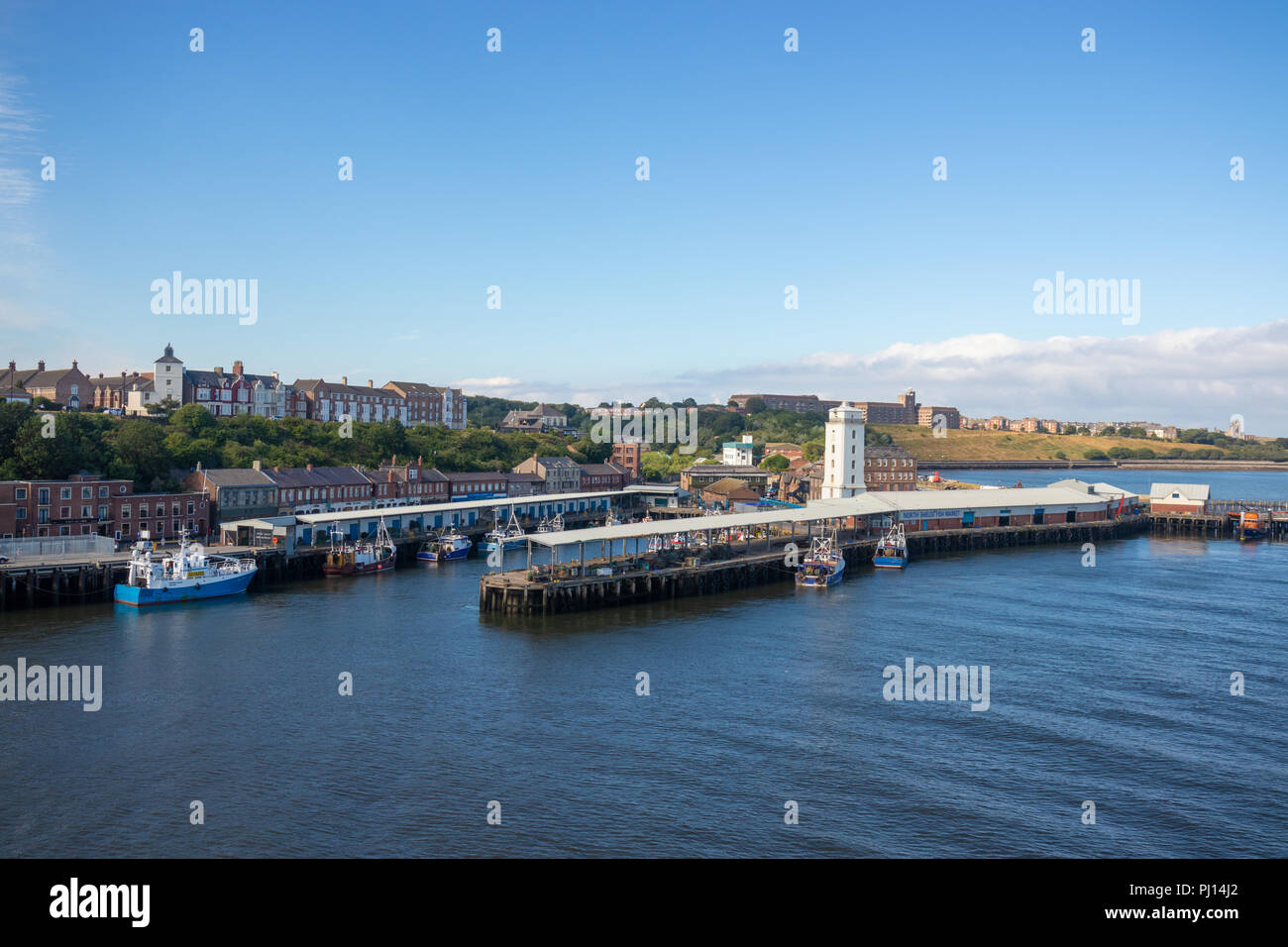 The North Shields fish market Northumberland, England Stock Photo