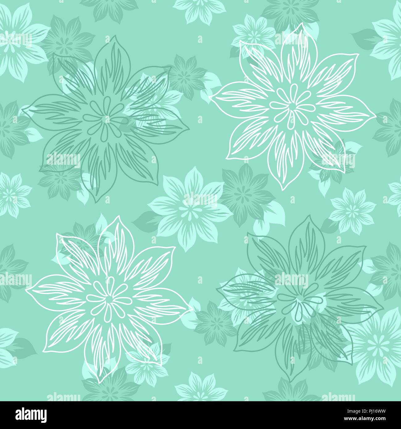 Turquoise plant Stock Vector Images - Alamy