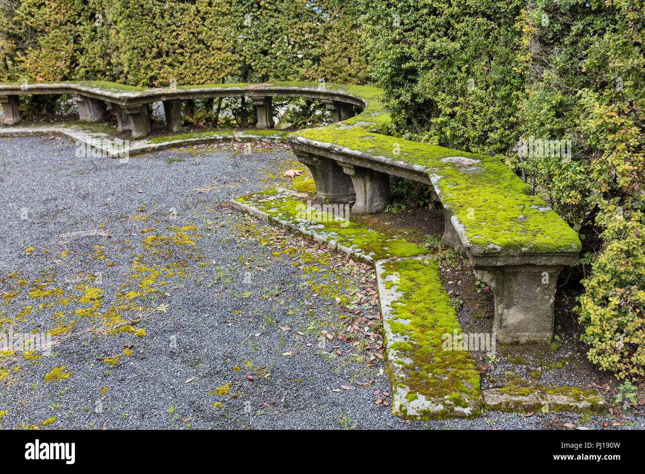 Villa Lante Bagnaia Viterbo Lazio Italy Stock Photo Alamy