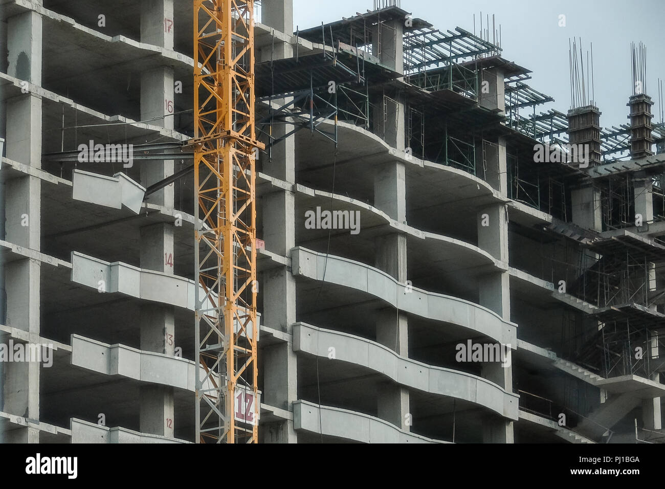 Is Building Building Building is building Stock Photo - Alamy