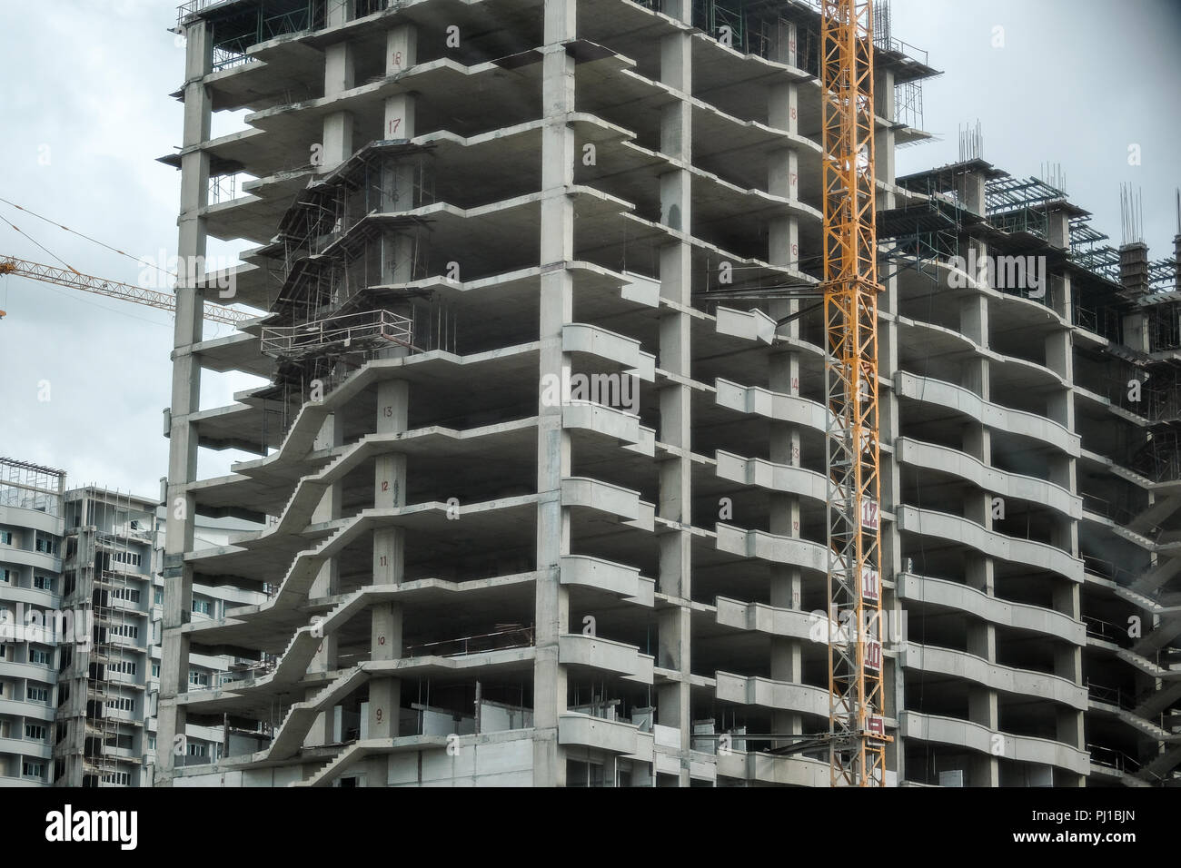 Is Building Building Building is building Stock Photo - Alamy