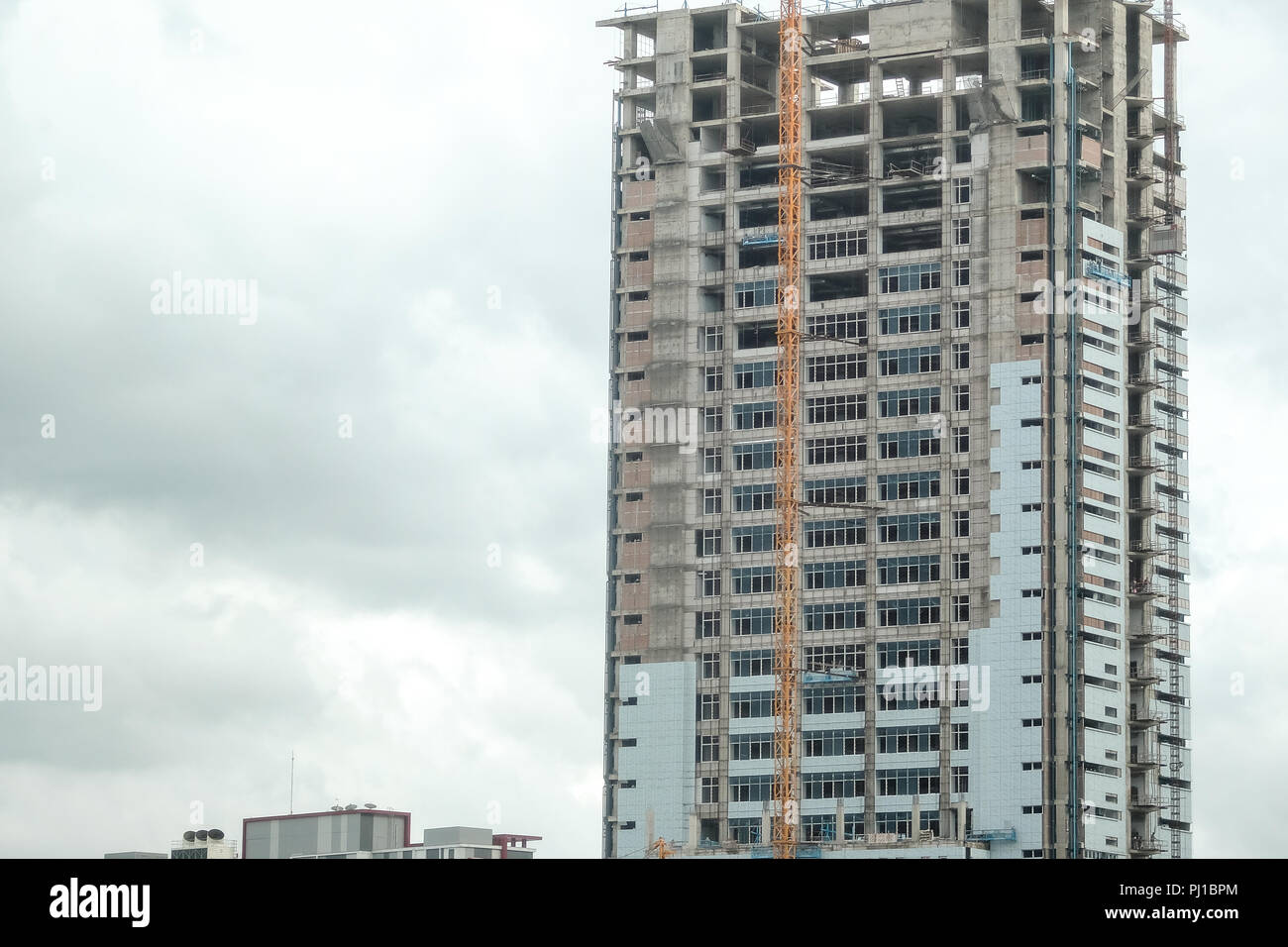 Is Building Building Building is building Stock Photo - Alamy