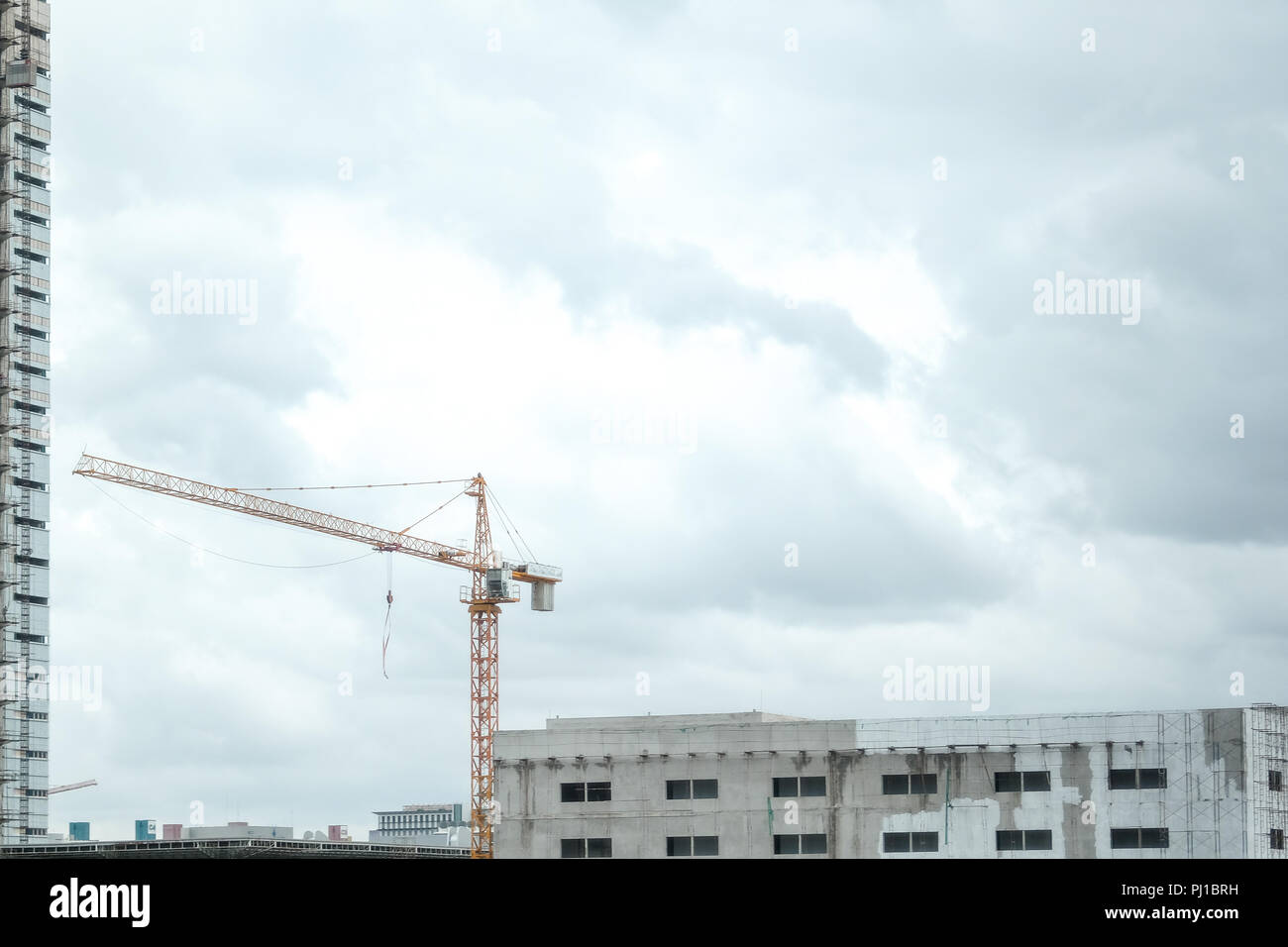 Is Building Building Building is building Stock Photo - Alamy