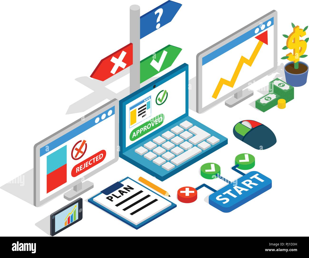 Financial Planning Clip Art