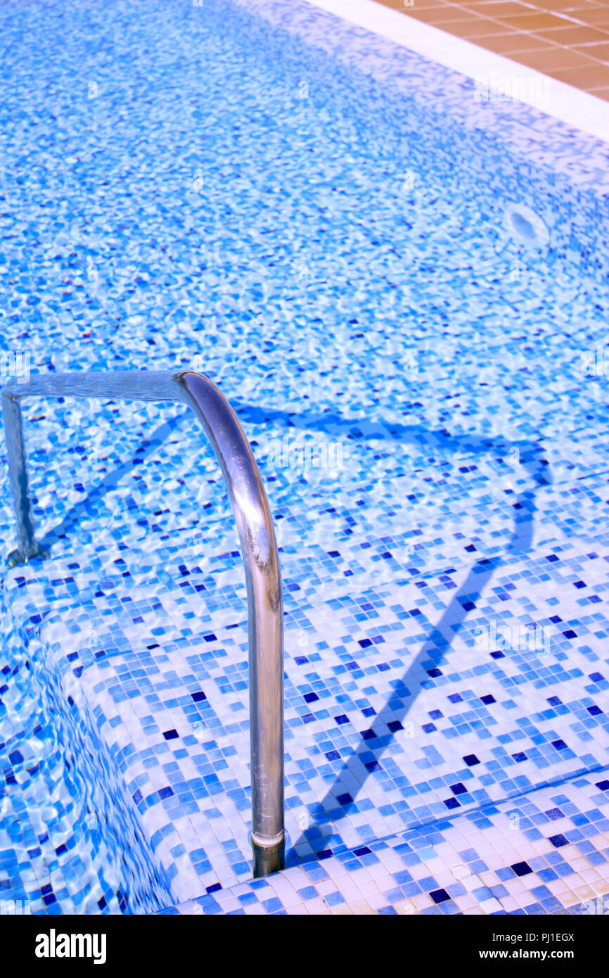 Part of a summer pool. No people Stock Photo - Alamy