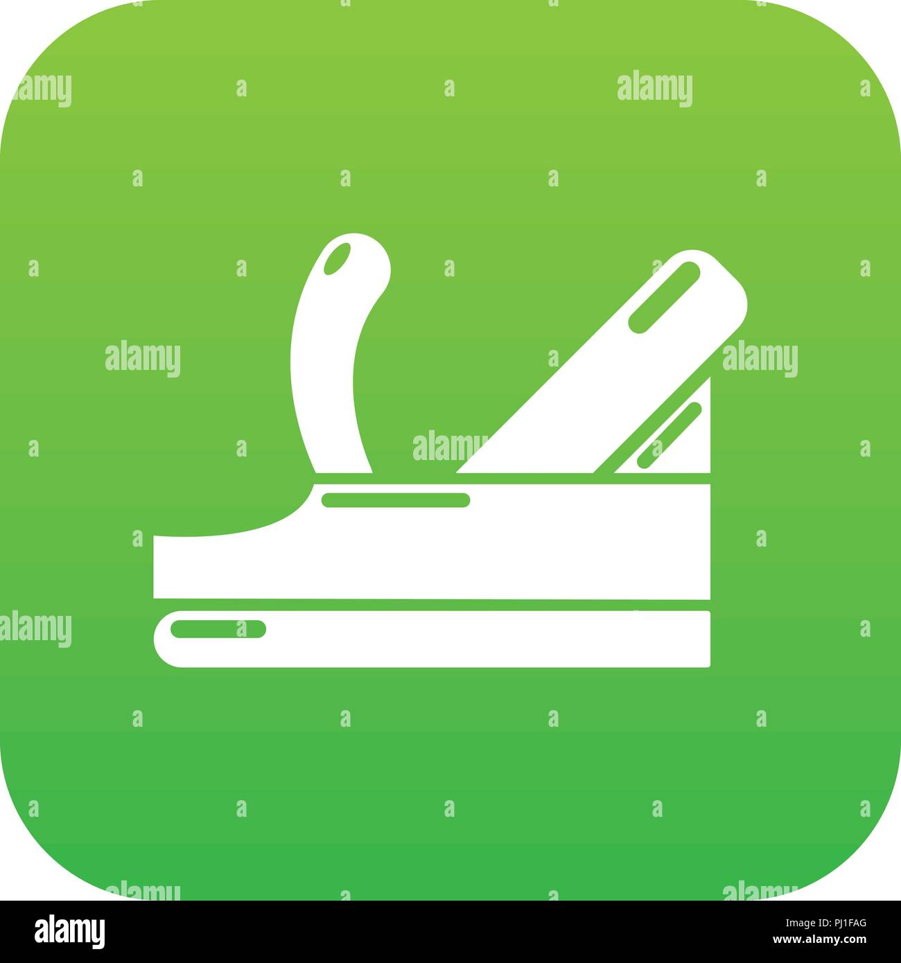 Plane icon green vector Stock Vector Image & Art - Alamy