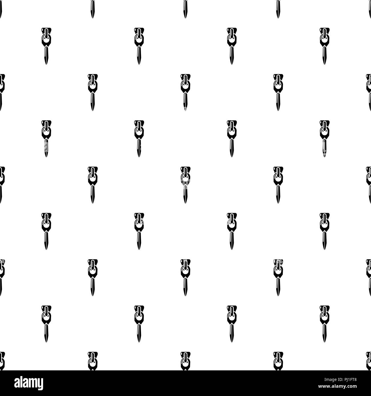 Coat zip icon, simple style Stock Vector