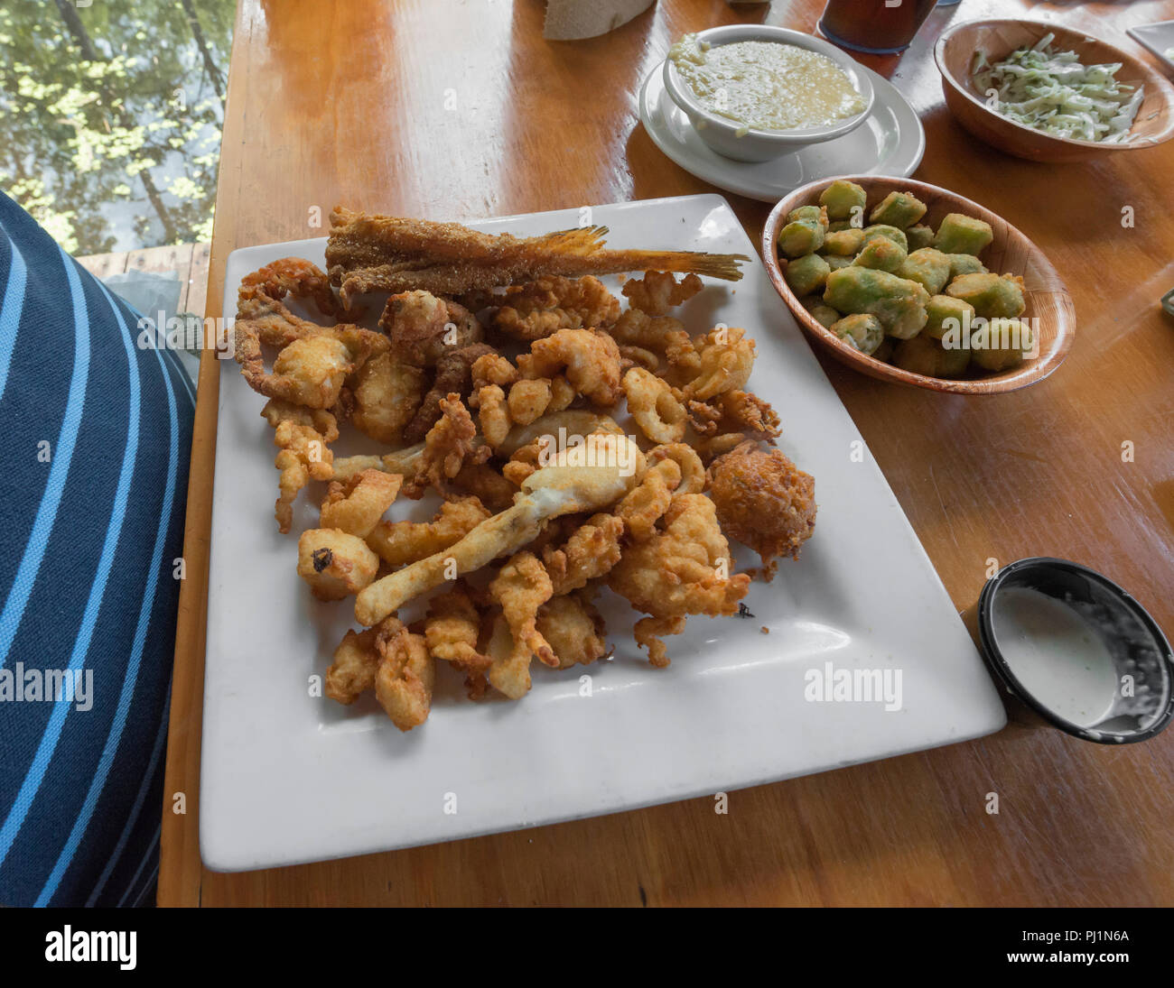 Clarks Fish Camp is a unique and rustic seafood restaurant located on