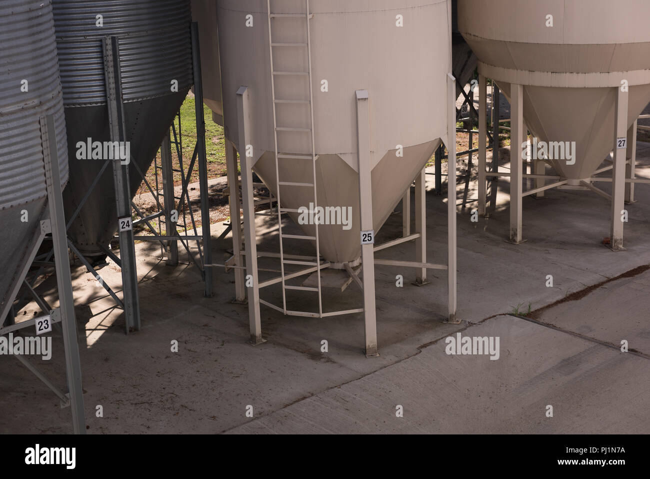 Bio fuel plant at bio gas station Stock Photo - Alamy