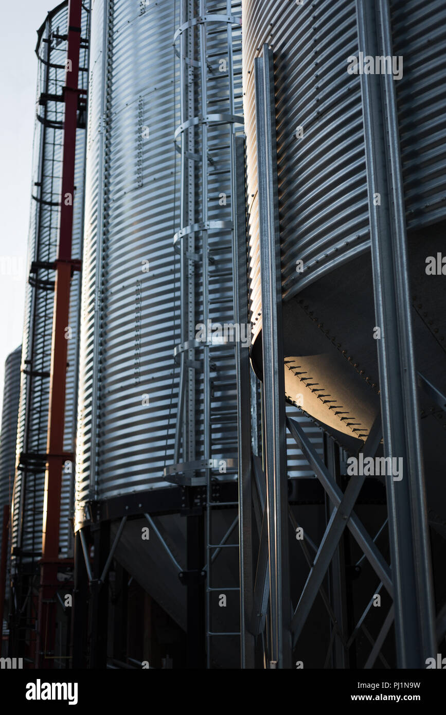 Bio fuel plant at bio gas station Stock Photo - Alamy