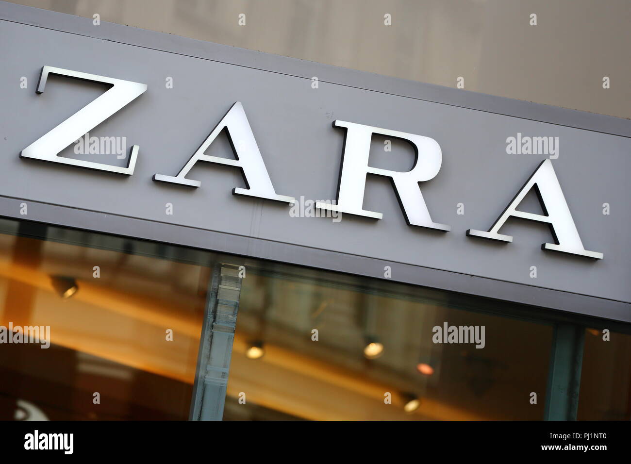 Signage above a Zara Retail Outlet in Regent's Street, London, UK Stock  Photo - Alamy