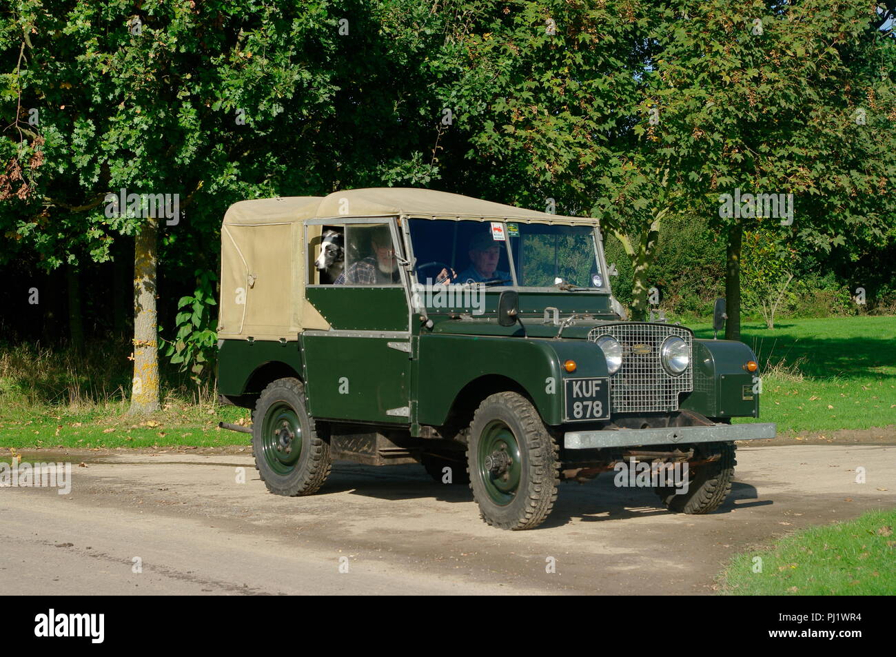 1950 Series 1 Land Rover Stock Photo - Alamy