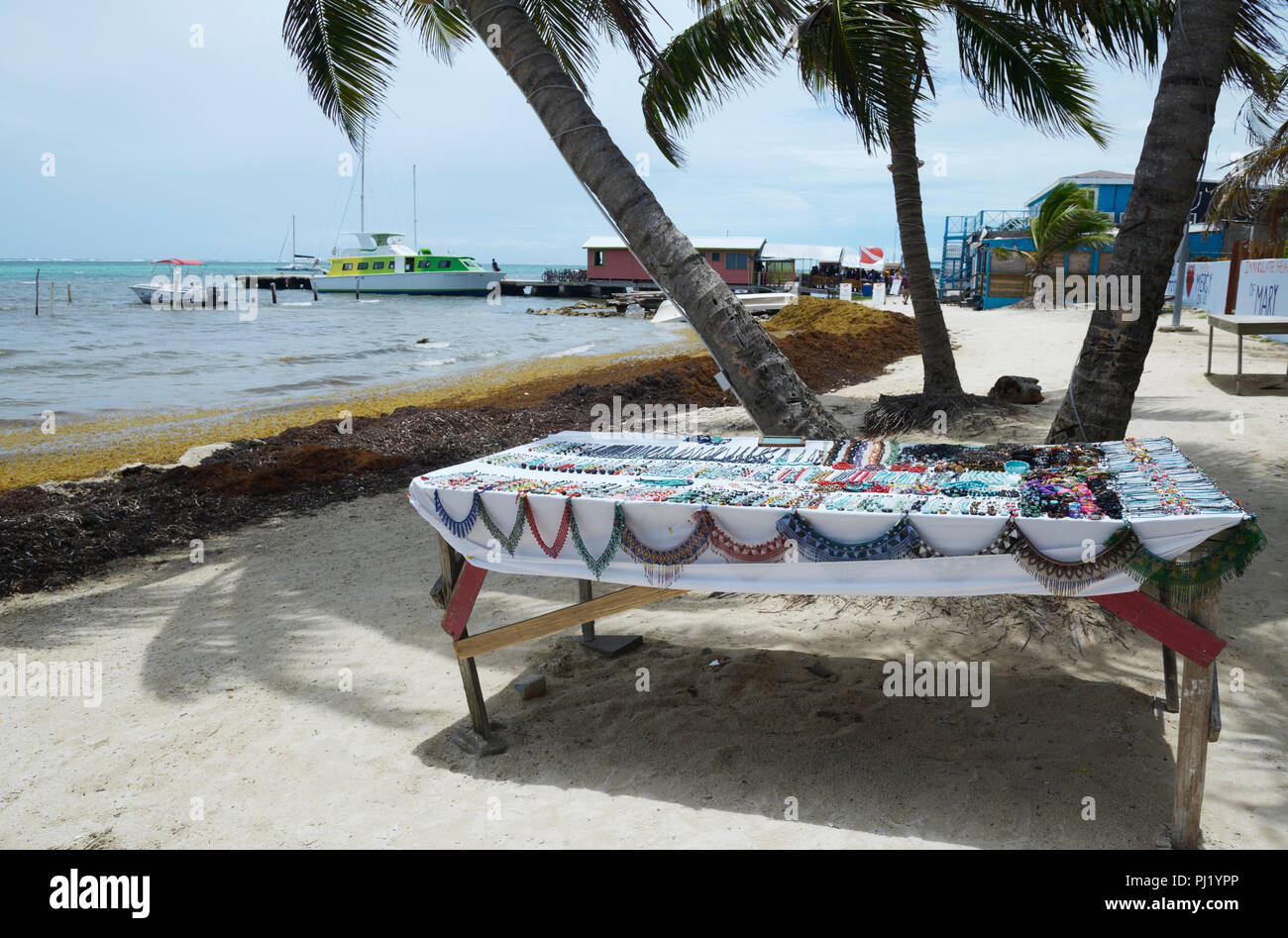 San Pedro Ambergris Caye Belize Stock Photo Alamy