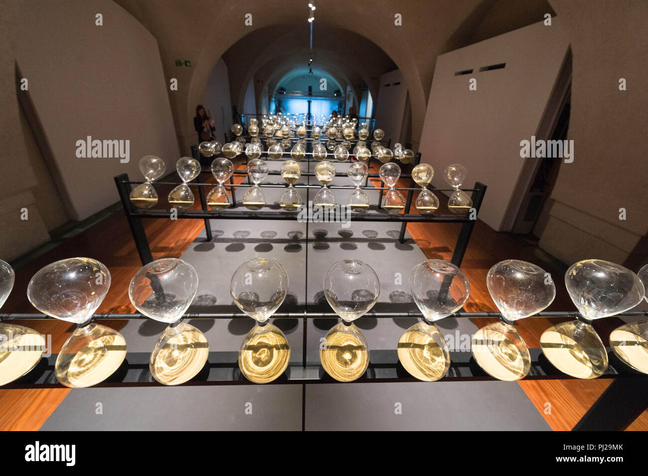 London, Britain. 3rd Sep, 2018. Installation titled 'Time is Subjective' is seen at the London Design Biennale in London, Britain, on Sept. 3, 2018. Credit: Ray Tang/Xinhua/Alamy Live News Stock Photo