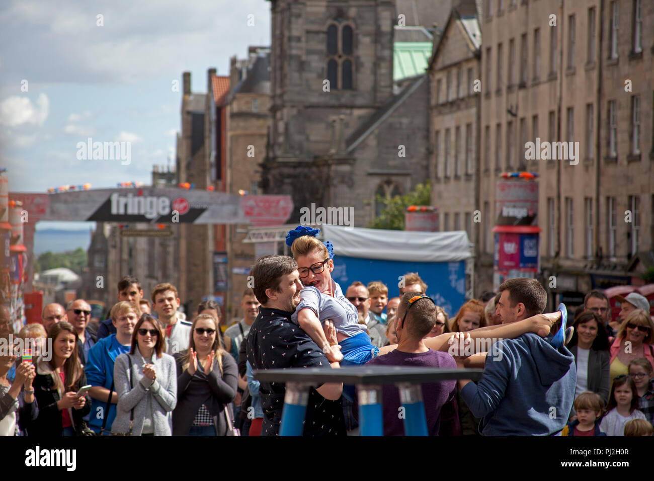 Edinburgh Fringe Festival, Edinburgh, Scotland, UK Europe Stock Photo