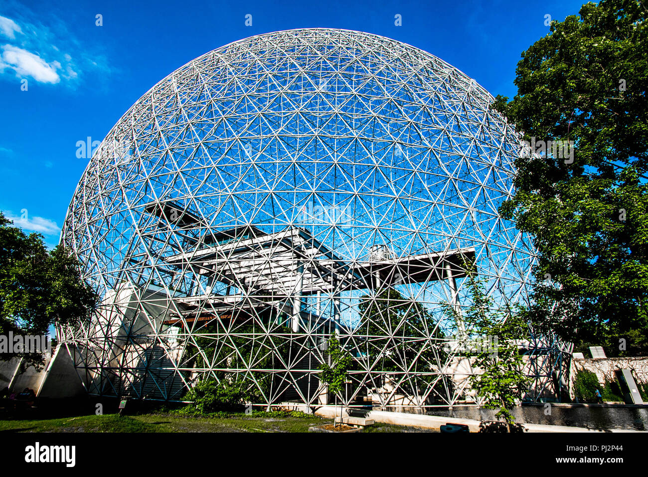 La Biosphère de Montréal Stock Photo