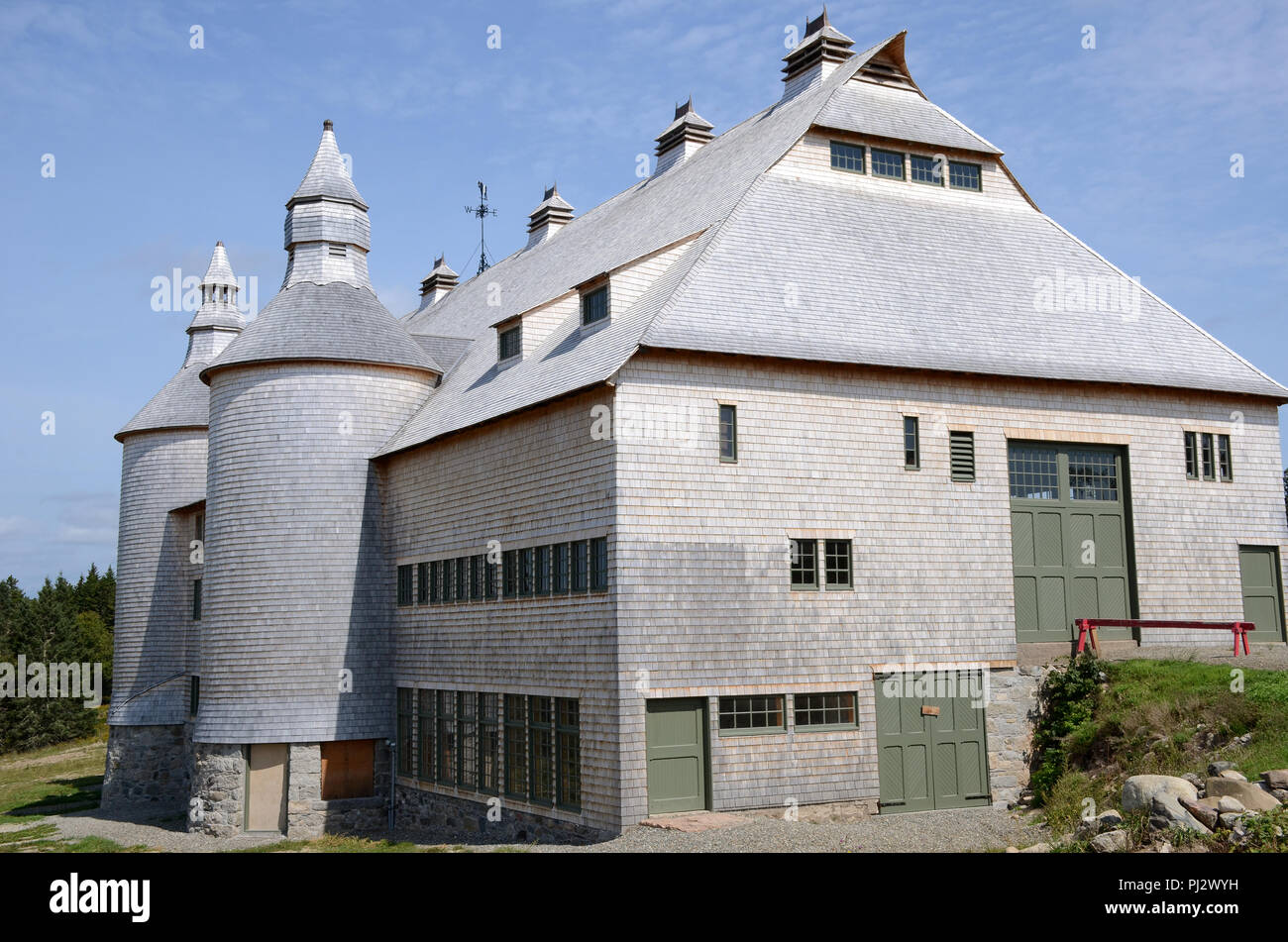 The Barn Ministers Island St Andrews Stock Photo 217652501 Alamy