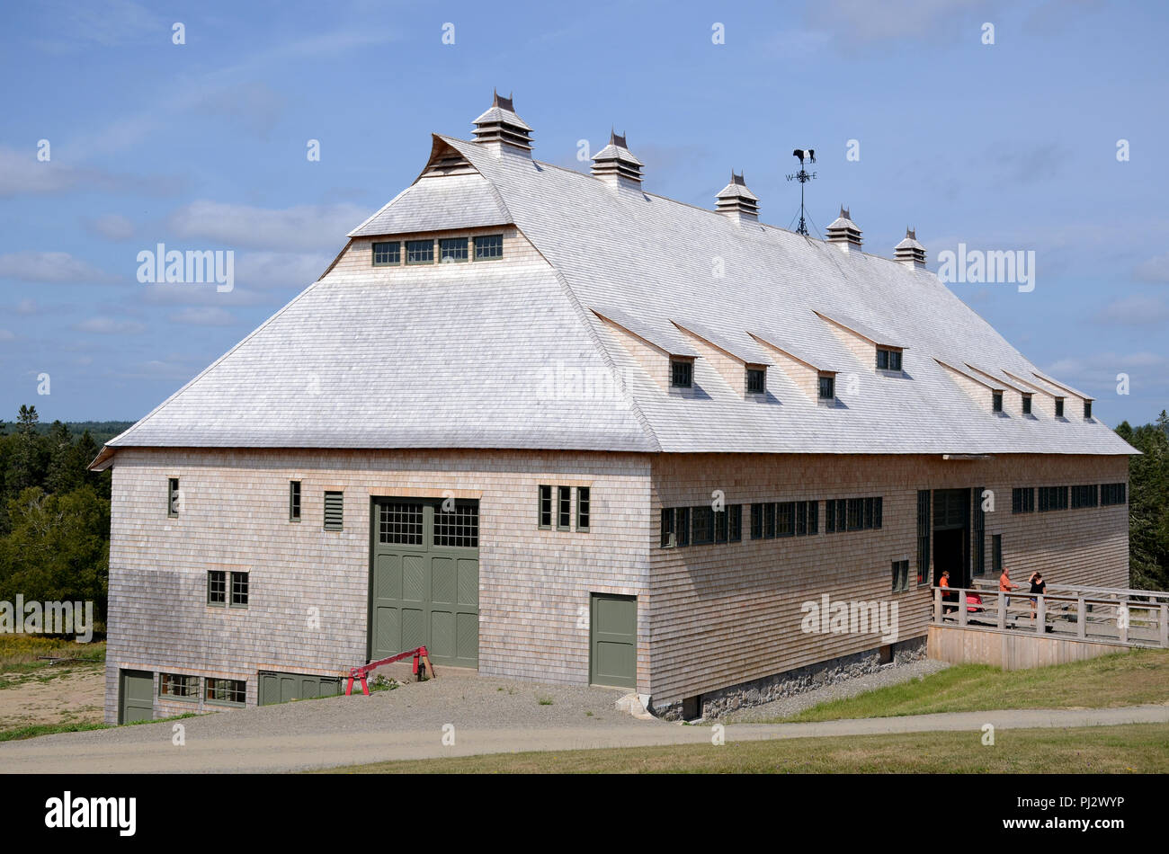 The Barn Ministers Island St Andrews Stock Photo 217652506 Alamy