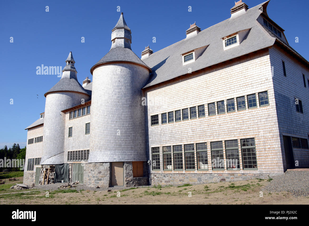 The Barn Ministers Island St Andrews Stock Photo 217652580 Alamy