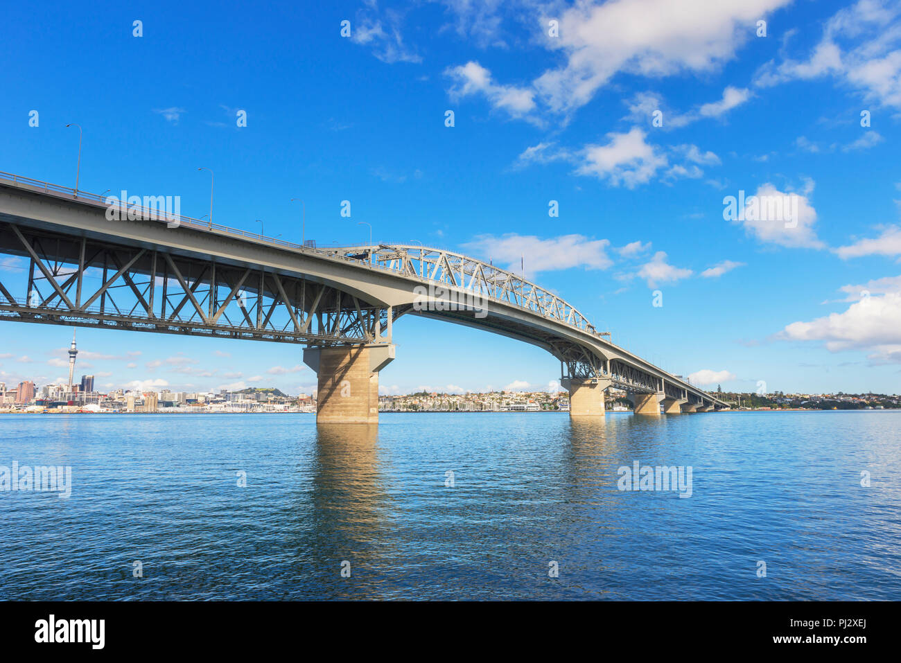 Harbour Bridge, Auckland, North Island, New Zealand Stock Photo Alamy