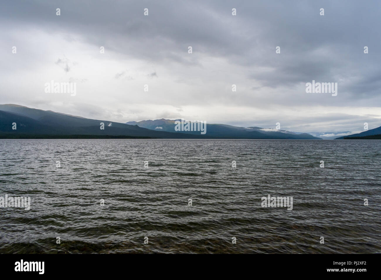 Quiet Lake Is A Remote Lake Along The South Canol Road, Yukon, Canada
