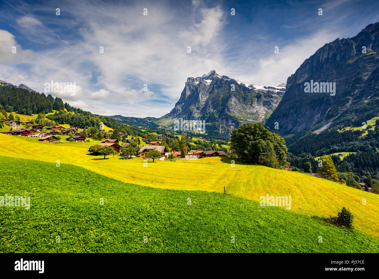 Grindelwald Village Stock Photos & Grindelwald Village Stock Images Alamy