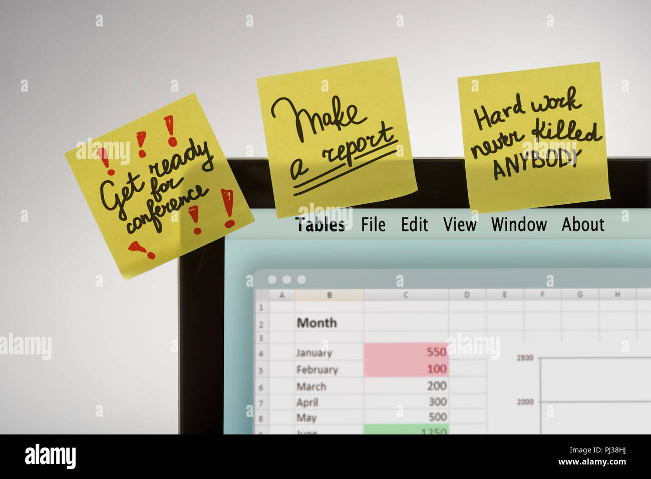small yellow post it notes