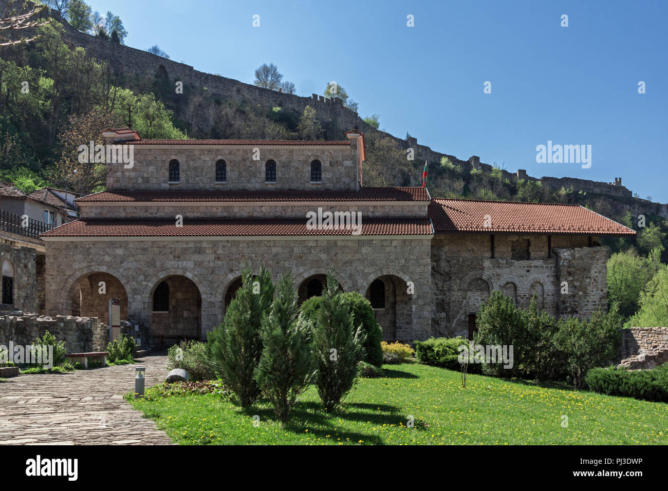 Medieval Holy Forty Martyrs Church in city of Veliko Tarnovo, Bulgaria Stock Photo