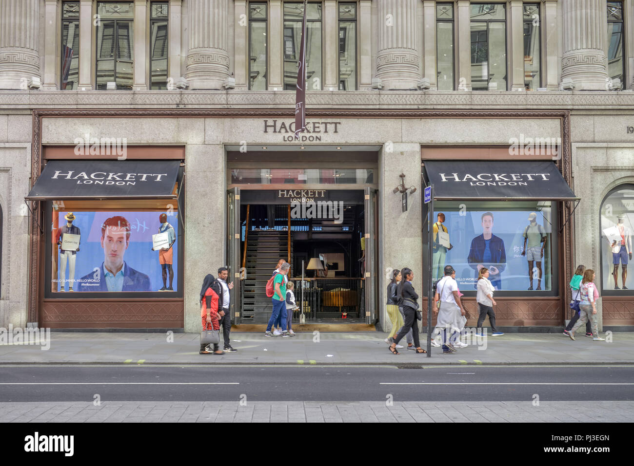 Hackett london store hi-res stock photography and images - Alamy