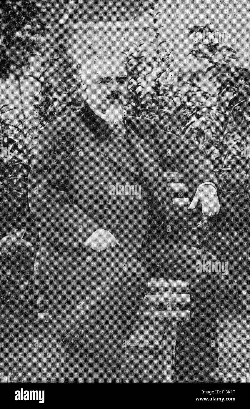 GENERAL MARTINEZ CAMPOS, 1896. Stock Photo
