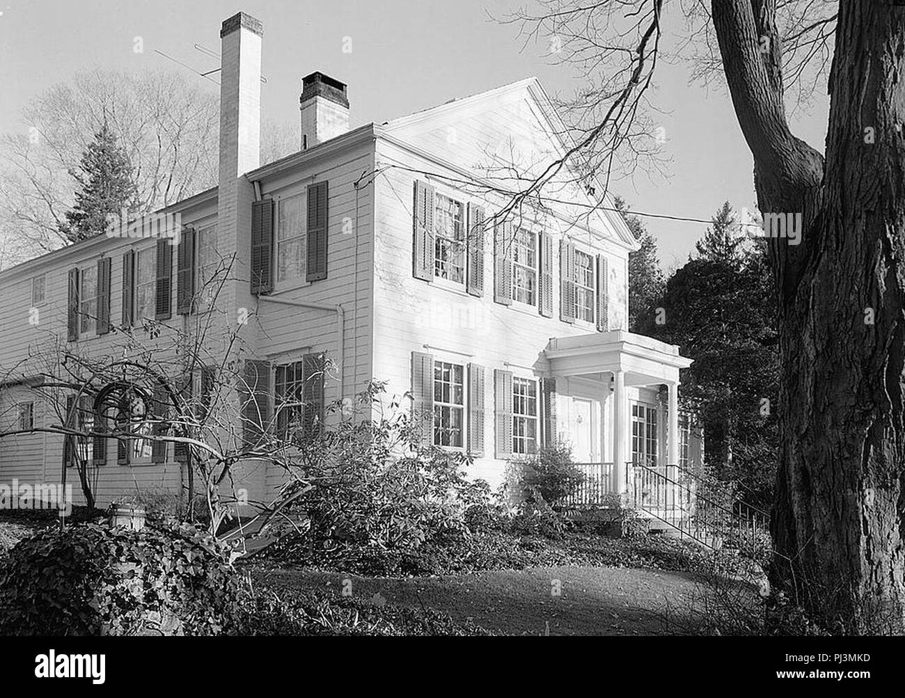 Barnabas Sturges House, 534 Harbor Road, Southport (Fairfield County, Connecticut). Stock Photo