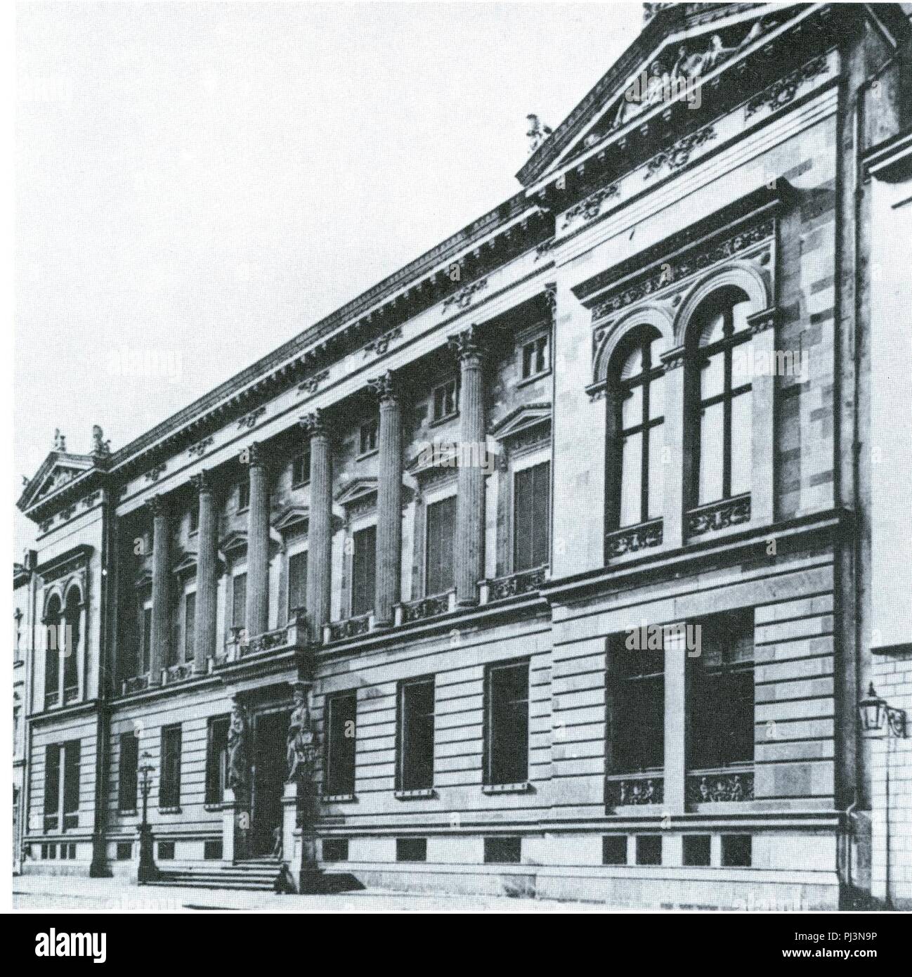 Bankpalais, Unter Sachsenhausen 4 in Köln, 1859–1862 Architekt Hermann Otto Pflaume. Stock Photo