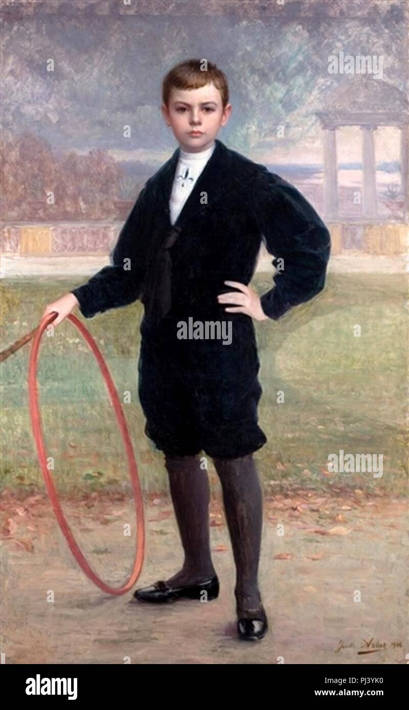 Aviat - Portrait d'un jeune homme de Louisville (1906). Stock Photo